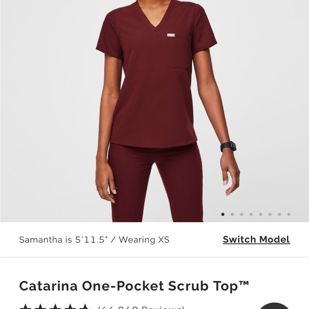NWT figs Catarina top xxs